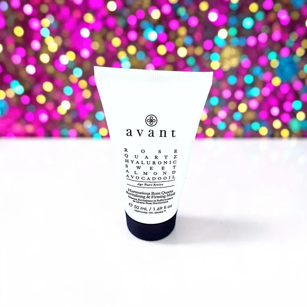 Avant Rose Quartz Hyaluronic & Almond Revitalising & Firming Mask 1.69 oz NWOB